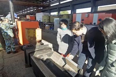 中国炉具网走访调研生物质成型燃料及应用产业链
